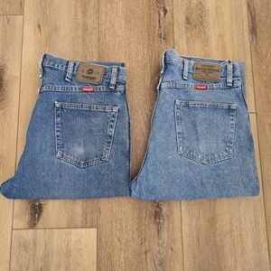 Two Pair Mens Wrangler Jeans